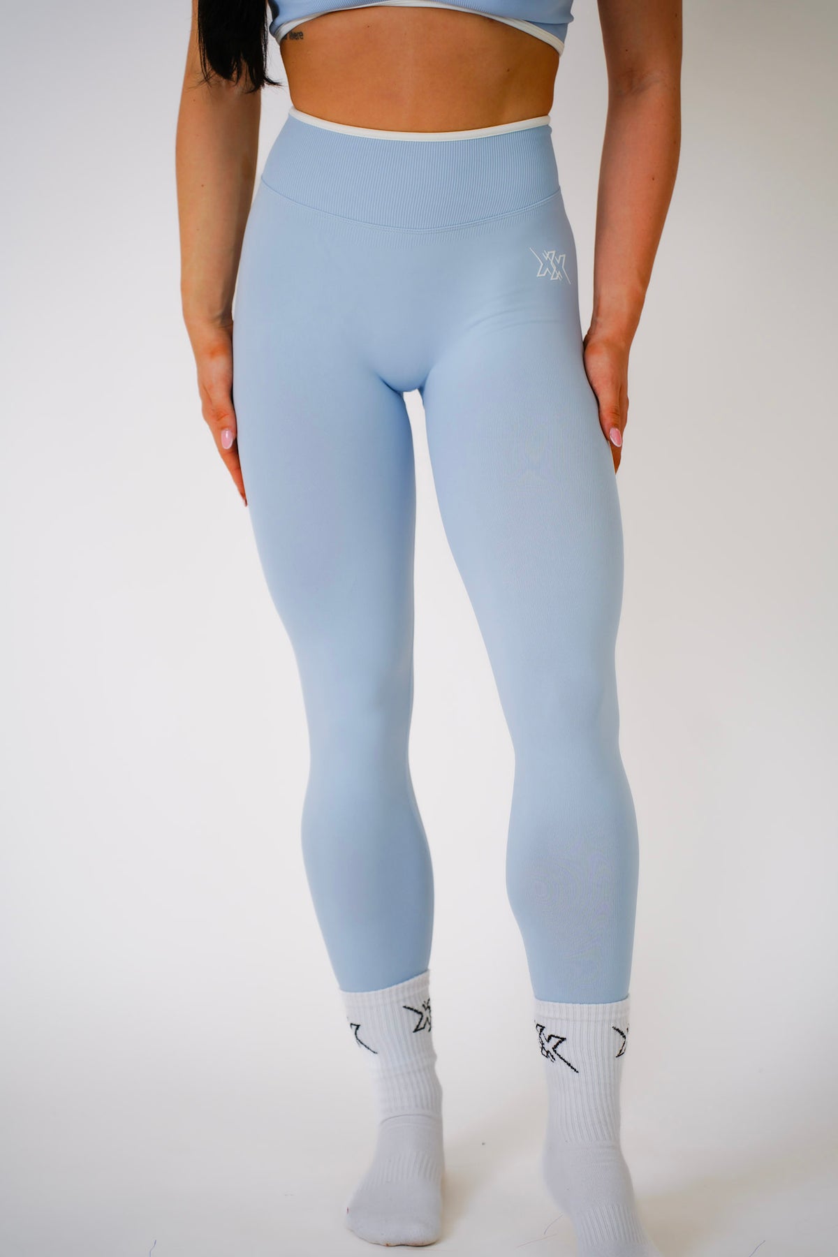 Scrunch Legging in Ice, sportlegging dames