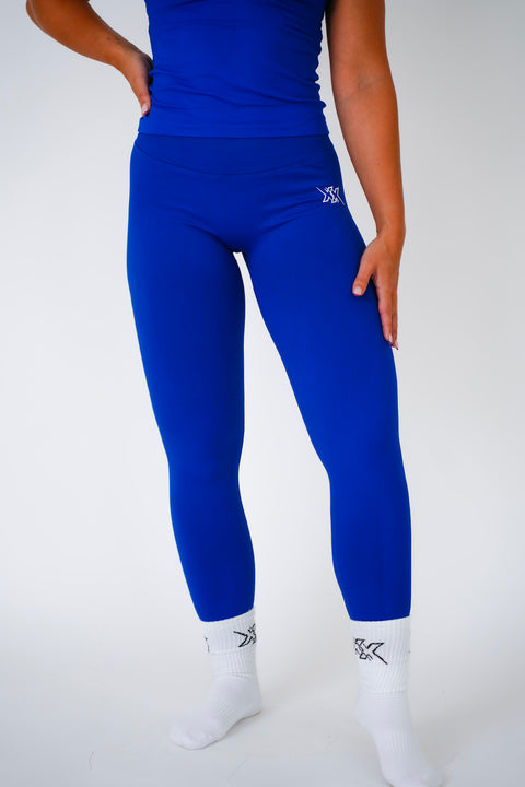 Leggings in Obsidian Blue, sportlegging dames, productfoto 2