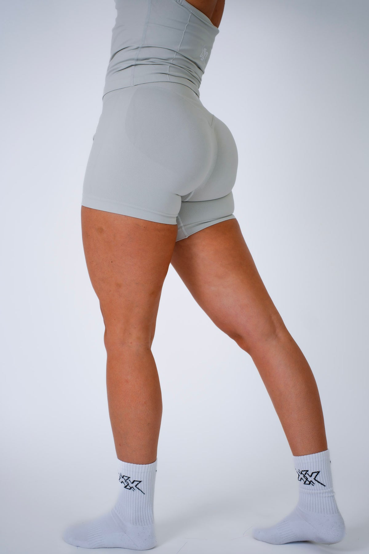 Shorts 4.5” in Lunar Rock, sportshort dames