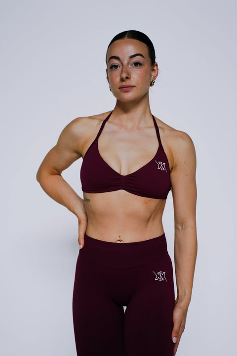 Bra in Deep Red, sport-bh dames