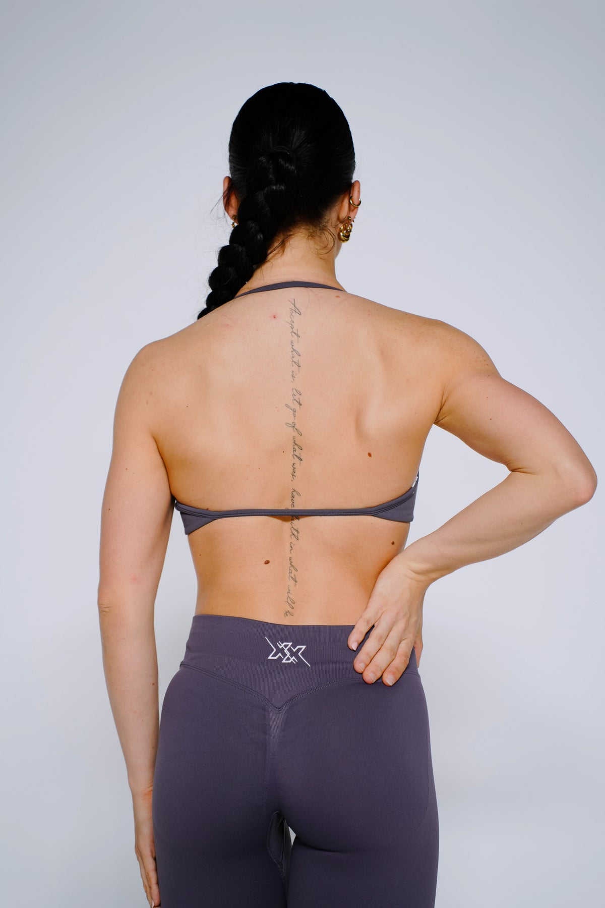 Bra in Mauve Purple, sport-bh dames, productfoto 2