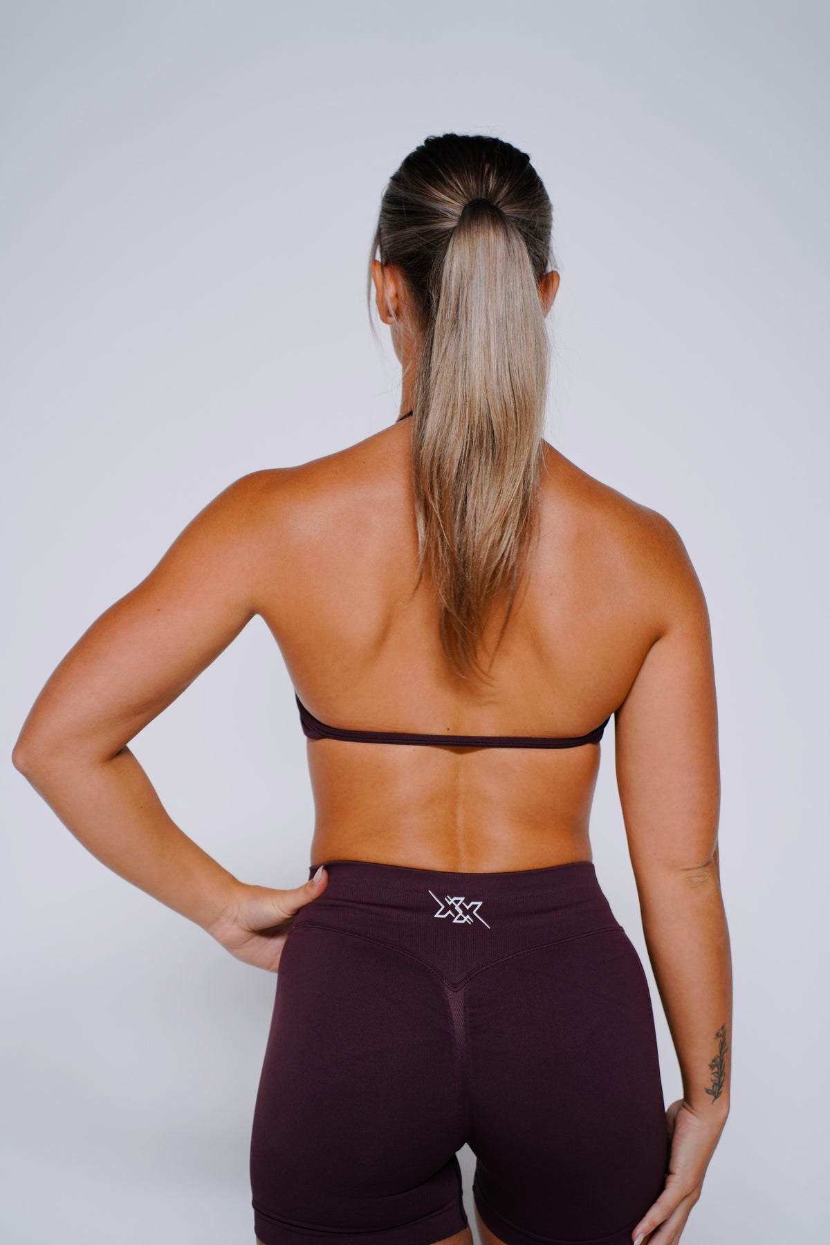 Bra in Dark Coffee, sport-bh dames, productfoto 2
