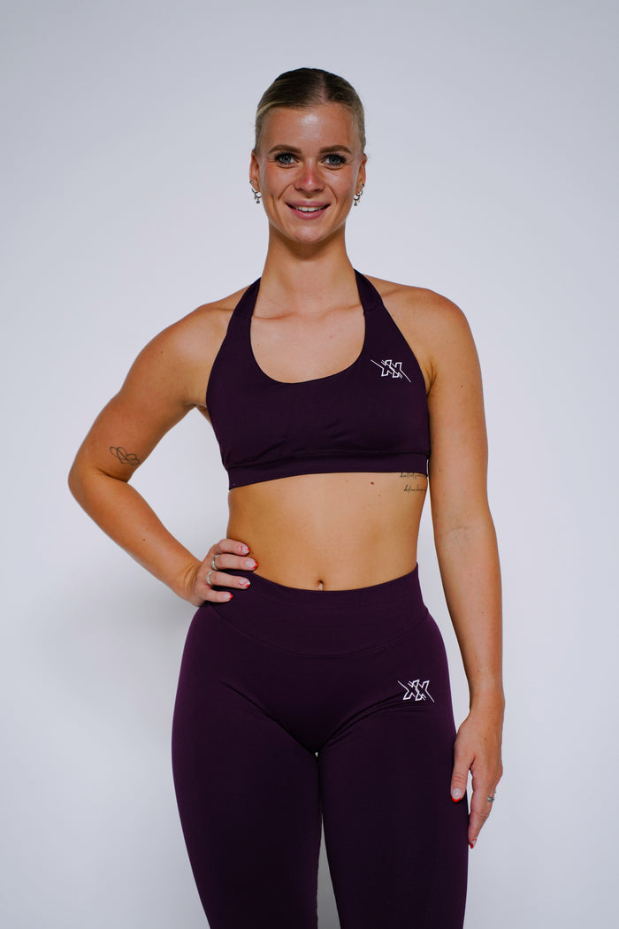 Halter Bra – Deep Violet