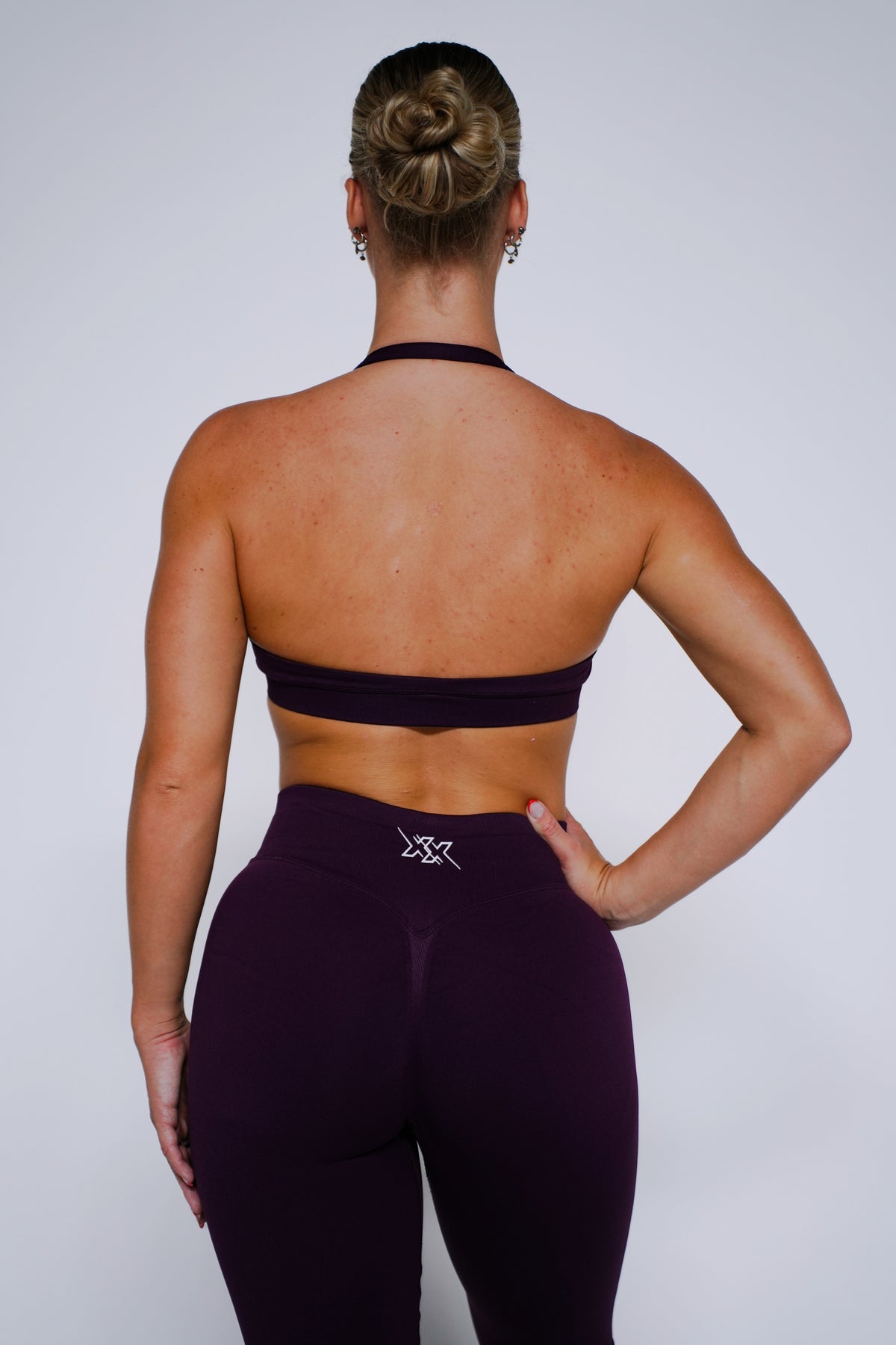 Halter Bra – Deep Violet