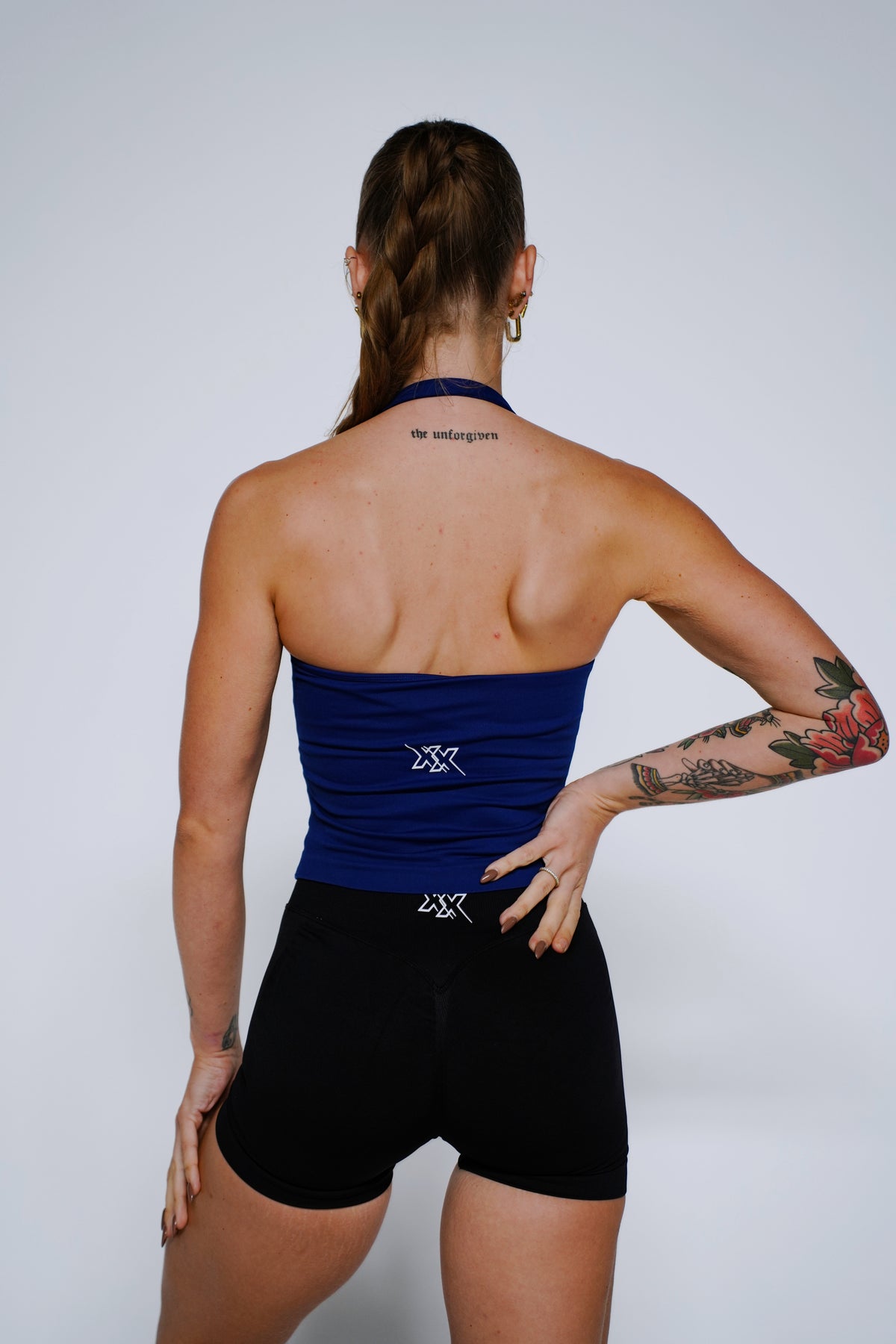 Halter-Top – Ink Blue